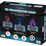 3D Holographic Smart Lamp with Sound & Light Control – STEM Learning DIY Utility Kit (Clap to Change Color & Auto ON in Dark)