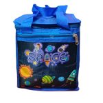 Gamins Gadgets Space Themed Kids Lunch Bag with Attached Bottle Holder – Making Lunchtime Special with Favorite Characters