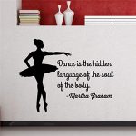 Gadgets Wrap Beauty Dance Girl Wall Decal Home Decor Girl Room Wall Sticker Ballet Wallpaper Vinyl Nursery Kids Room Wall Sticker