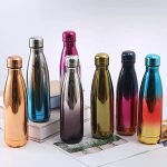 NNS Holographic Stainless Steel Vacuum Flask Bottle | Food Grade | Insulated, Keeps Hot & Cold for 8 Hours | 500 ML | Metallic Design | Durable & Sturdy | Travel Essential | Sold Individually