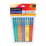 Classmate Octane Colour Fest- Blue Ball Pens (Pack of 10) | Smooth & Fast Writing Ball Pens | Attractive Body Colours|Comfortable to Hold & Write|School & Office Stationery|Work from Home Essentials