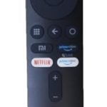 LUNAGARIYA®, LCD/LED Remote, BT-MI02 Compatible/Replacement for MI XIAOMI Universal LCD/LED TV (with Voice) Remote Control (Black)