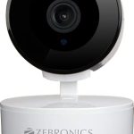 ZEBRONICS Zeb-Smart CAM 102 Smart WiFi PTZ Indoor Camera with Motion Detection, Day/Night Mode, Micro SD Card Slot, 2 Way Audio, for Home/Office/Shop