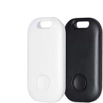 Generic 2 Pack Smart Key Finder Locator, Ultra-Thin GPS Tracking Device for Kids Pets Keychain Wallet Luggage Anti-Lost Tag Alarm Reminder Selfie Shutter P Control Compatible iOS Android-New Version/