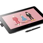 Wacom Cintiq Pro 16 15.6 Inch/40.6 x39.6 cm Creative Pen Graphic Tablet | 3840×2160 UHD 4K Touchscreen Display | Battery-free Pro Pen 2|8192 Levels Pressurey|MacOS & PC Supported -(DTH-1670K0C), Black