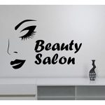 GADGETS WRAP Makeup Styling Woman face Wall Decoration Decal Sticker