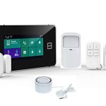New Avance Dual Band (2G -GSM+ WiFi) Full Touchscreen Security Alarm System with Door & PIR Motion Sensor, Remote, Not Compatible with Jio SIM. Compatible with Alexa,Google Assistant & 2G SIM