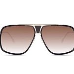 GADGETS WRAP Unisex Oversized Brown Luxury Sunglasses for Men Women Rectangle – (C-11)