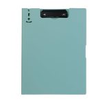 Mrinita A4 Size Foldable Clipboard File Exam Board Scratch Free, Foamed PP Material Exam Pad 360* Writing Board Anti-Friction Multi-Functional for Students, Professionals, Artists (Celery)