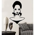 GADGETS WRAP African Girl face Wall Decoration Decal Sticker