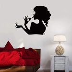 Gadgets Wrap Beauty Salon Vinyl Wall Decal Cosmetics Makeup Woman Wall Stickers