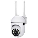Hevalls 360 Full HD Wi-fi Wireless IP CCTV Security Camera Light Vision, Night Vision Remote Indoor 1080p V380 Pro App 360 Degree Watch Live Streaming Mini Dome PTZ Camera