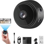 GREAT CHOICE High HD Focus Spy Magnet Camera Mini WiFi Live Stream Night Vision IP Wireless 1080P Audio Video Hidden Nanny Camera for Home Offices Security