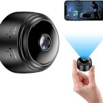 CAMERAM F102 WiFi CCTV Security Camera for Home Outdoor High HD Focus Spy Magnet Mini Spy WiFi Magnetic Live Stream Night Vision IP Wireless 1080P Audio Video Offices Security