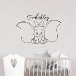 Gadgets Wrap Cartoon Elephant Wall Decal Sticker Baby Girl Boy Vinyl Wall Stickers