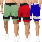 Gadgets Appliances Mens Running Shorts,Workout Running Shorts for Men with 2 Color Shorts Gym Yoga Outdoor Sports Shorts (Pack of 3)