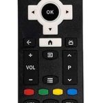 LUNAGARIYA®,Remote Control 889 with Netflix & YouTube Functions Compatible for Sansui LED TV (No Voice Function) (Black)