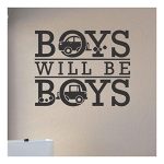 GADGETS WRAP Boys DIY Vinyl Wall Stickers Living Room Bedroom Children’s Room Home Decorative Vinyl Wall Decoration Sticker