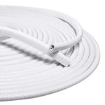 GADGET GEARS® (White) U Shape Edge Trim Rubber Strip Seal Protector Car Door Edge Guards for Most Cars (16 ft/5 m)
