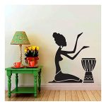 GADGETS WRAP Afric Style Wall Decal Vinyl Stickers African Women Home Interior Design Art Decals Office Murals Living Room Decorations  Wall Decoration Decal Sticker