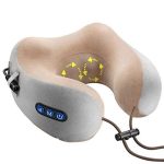 KLICK GADGETS WITH KG LOGO Corded Electric Portable Neck Massage And Vibration Cushion Pillow For Travelling, Relaxing, Neck Pain And Stiffness (Multicolour)