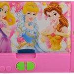 CELEBRINO Gadget Cinderella Princess Pink Pencil Box for Girls, Big Pencil Box (Blue) Tab Style Double Sided Pencil Box