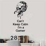 Gadgets Wrap Wall Stickers Vinyl Wall Decal Zombie Hunter Boy Teenage Decor Stickers Murals