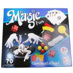 Toy Moments Magic Show Game Box Kids with 70 Tricks, Magic kit Games for Kids for Age 5 and up Children’s Day Gift, Prank Gadgets Magic Table Birthday Gifts for Boys and Girls