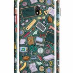 Mugruch Colorful Hard Back Case Cover for Xiaomi Redmi 8A | Student Study Gadgets Pattern | Design- – D24