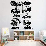 Gadgets Wrap Wall Sticker Home Decor Nursery Boy Children Bedroom Vinyl Classroom Wall Decals