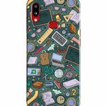 Mugruch Hard Back Case Cover for Samsung Galaxy A10S / Samsung Galaxy M01S | Student Study Gadgets Pattern | Design- 24