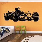 GADGETS WRAP Carting Vinyl Wall Decal for Boy Room Karting Speed Race Car Decor Wall Stickers