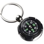 Autopulsse Premium Outdoor Camping Climbing Hiking Traveling Survival Portable Compass Keychain with Keyring(Pack of 1)
