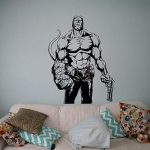 Gadgets Wrap Hell boy Comic Vinyl Decal Superhero Wall Sticker, AG20-DRP-4048