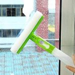 Glow Gadgets Nylon 3 In 1 Car Spray Type Cleaning Glass Wiper Cleaner, (Multi Color)