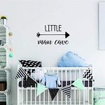 Gadgets Wrap Woodland Nursery Wall Decal Little Man Cave Baby Boy Wall Stickers Quote