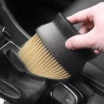 IDENSIC Car Interior AC Vent Dashboard Dust Cleaner Car Detailing Soft Cleaning Brush for Car Interior, PC Laptop Keyboard Electronic Gadgets Cleaning Brush