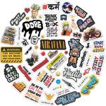 Tarbooz Vinyl Sticker Pack of 56 – StickEra S1EP3 Series for Laptop, Mobile, Cases, Gadgets, Car, Bike, Skateboard, Water Bottle, Computer, Phone & More…