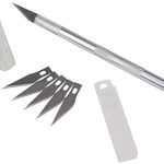 Lakeer Pen Knife with 5 Interchangeable Blades – Carve and Cut with Precision | Non-Slip | Mat Cutting | 5 Sharp Blades Included