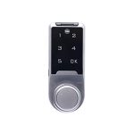 Yale Pincode Digital Lock for Wardrobes/Cabinets – Silver, Metallic Finish
