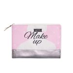 Doodle Multipurpose Zipper Pouch for Travel | Cosmetic | Stationary | Office | Gadgets I Coin Purse for Women. (Let’s Make Up)