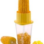 Decoze – Corn Stripper with Container – Maize, jola, Corn, Mokkajona Peeler – Useful for Kitchen use, Kitchen Gadgets