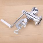 Ubersweet® Handheld Meat Grinder Mincer Meat Sausage Noodle Dishes Making Gadgets Home Canteen Kitchen Cooking Tools Silver