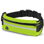 MANOGYAM Waist Pack Bag | Running Waist Bag | Fanny Pack | Running Accessories | Belt Bag for Travelling, Walking, Hiking, Cycling | Waist Bag for Men & Women with Adjustable Strap (Neon)