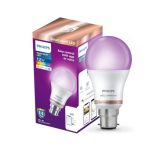PHILIPS Wiz 12W NEO Smart Wi-Fi LED B22 Bulb | Compatible with Amazon Alexa and Google Assistant (16M Colours +Shades of White + Dimmable + Tunable), Pack of 1