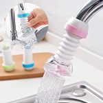 SOPTOOL Plastic Adjustable tap Extension for Sink Kitchen Gadgets Adjustable Water Saving Faucet/Nozzle (Multicolor)