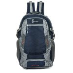 Half Moon 55L Waterproof Rucksack Bags for Men/Trekking Bags for Men, Polyester Navy | With Laptop Compartment & Rain cover | For Trekking, Hiking, Travel Backpack for Men & Women