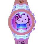 ARTLABEL Superhero Hello kity cat Cartoon Character Theme Glowing Digital Light & Music Kids Watches with 7 Color for Boys Girls- Best Birthday Return Gift (2-8 Years Old) (Kitty Cat)