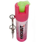 Knockout Punch Self Defence Pepper Spray with Glow-in-Dark Actuator for Women Safety