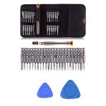 THEMISTO – built with passion 27 in 1 Precision Screwdriver Set Multi Pocket Repair Tool Kit for Mobiles, Laptops, Electronics